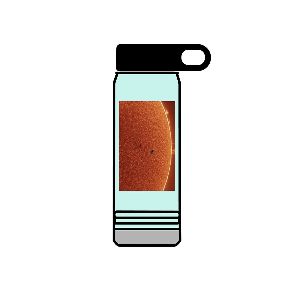 Sun Surface Photograph Water Bottle | Solar Sunspot 20oz