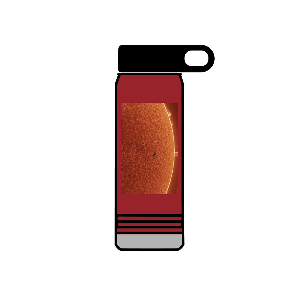 Sun Surface Photograph Water Bottle | Solar Sunspot 20oz