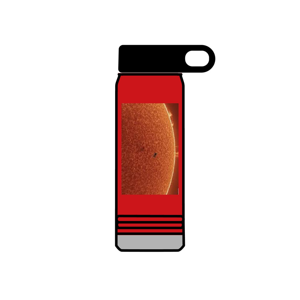 Sun Surface Photograph Water Bottle | Solar Sunspot 20oz