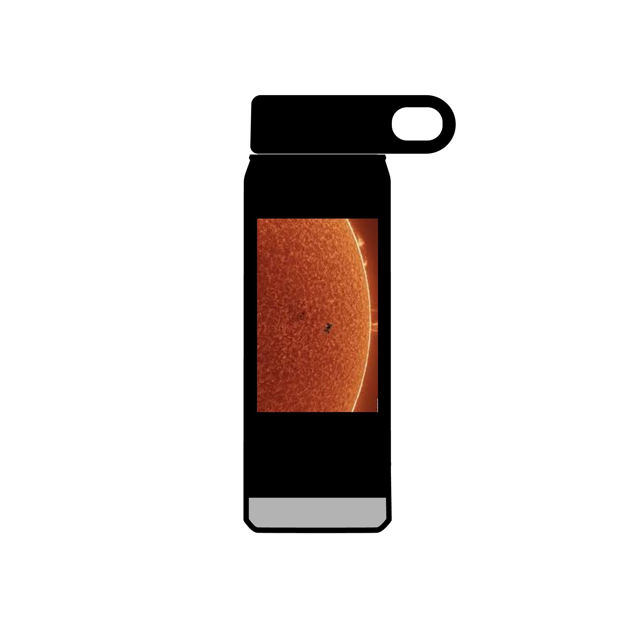 Sun Surface Photograph Water Bottle | Solar Sunspot 20oz