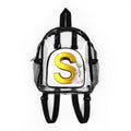 Gold Letter S Monogram Clear Stadium Backpack | Transparent School Bag