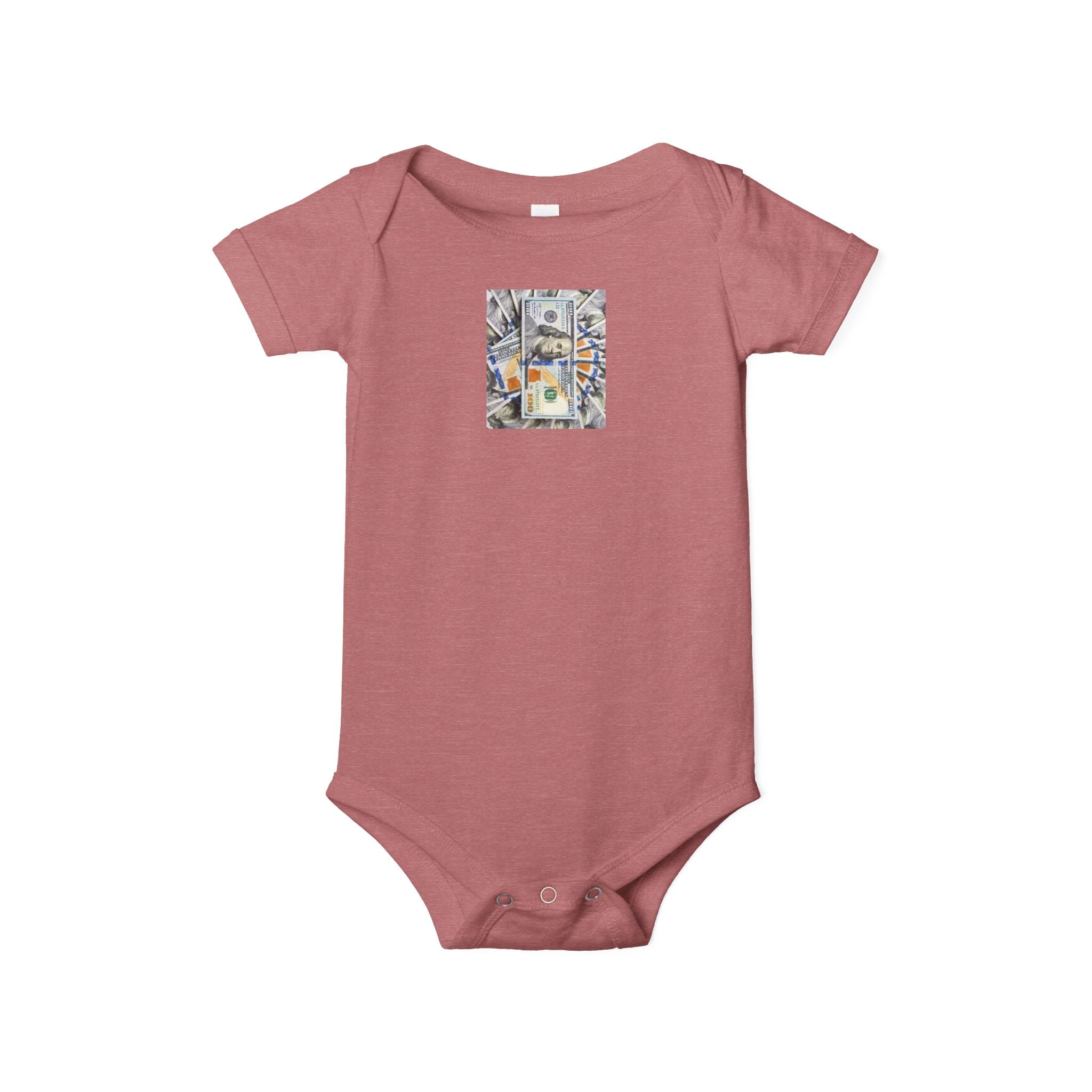 Grenouillère bébé Money Infant Jersey | Body bébé art moderne
