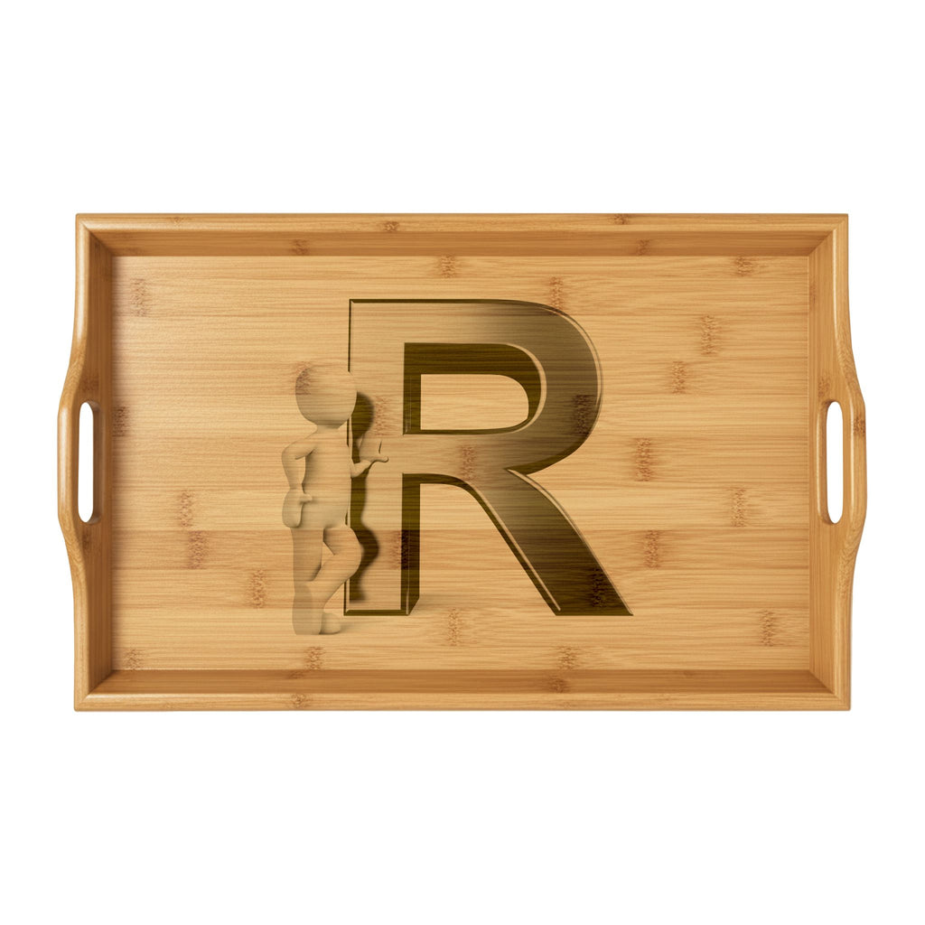 Bamboo Serving Tray (Engraving)