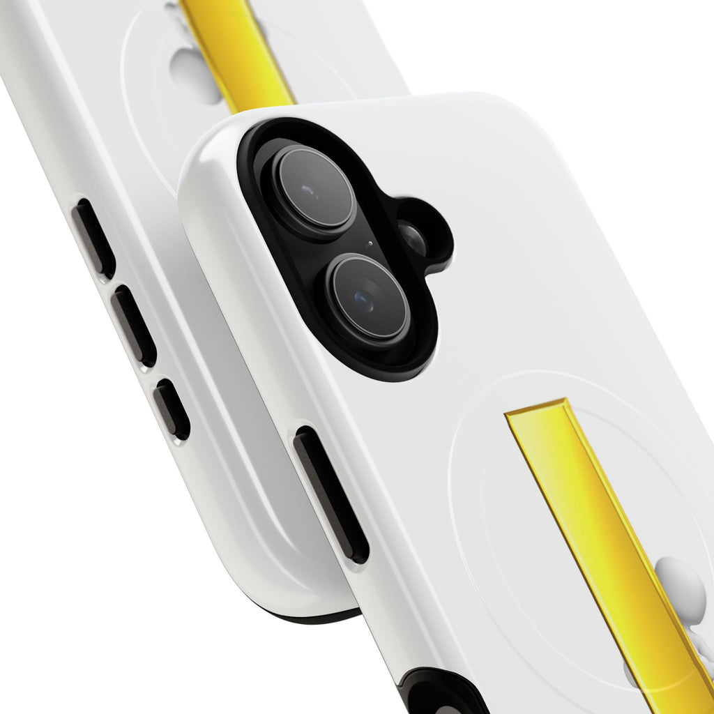 Yellow Gold Letter i 3D Figure phone case | Tough Magnetic Case