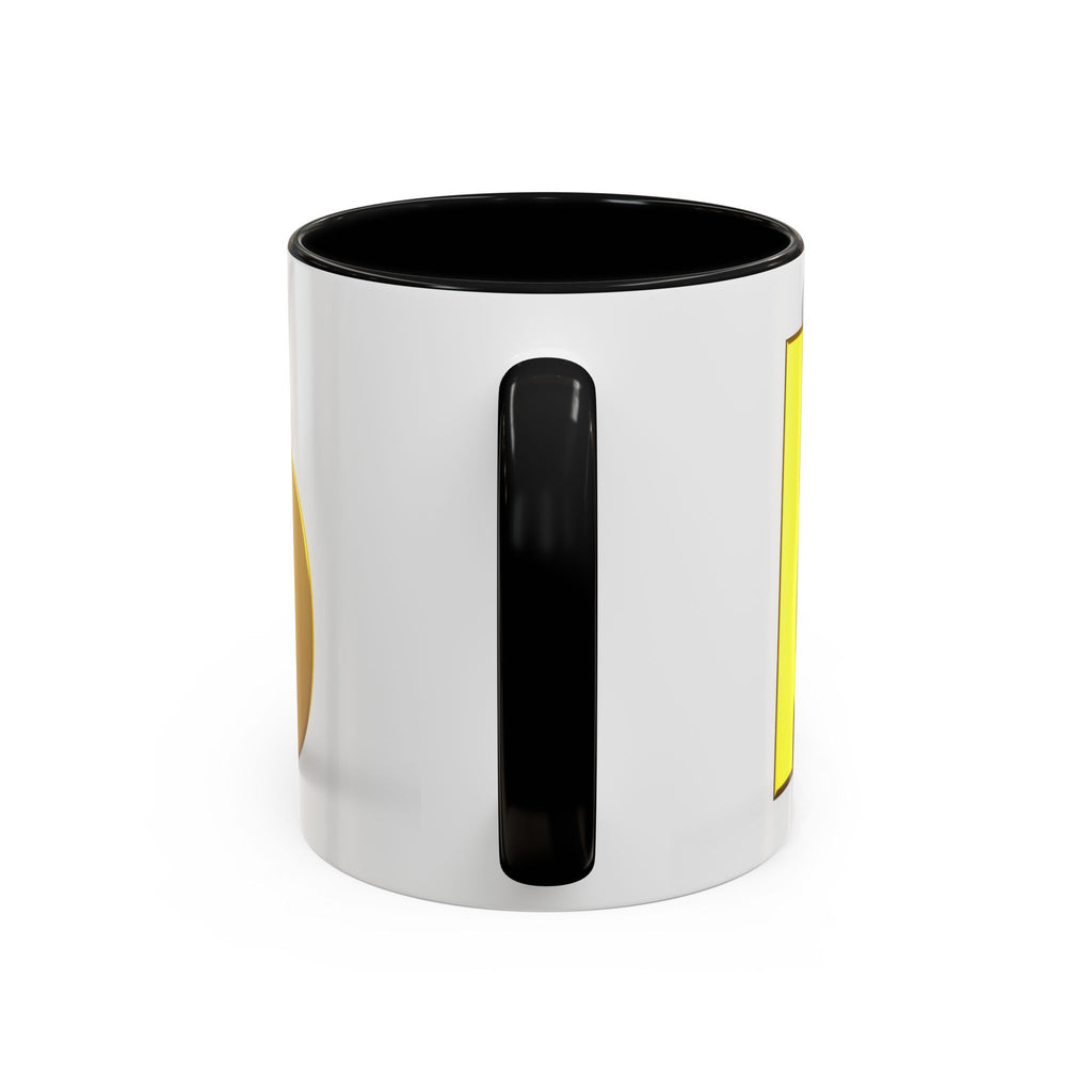 Tasse à café avec accent lettre B or | Tasse initiale monogramme lettre B