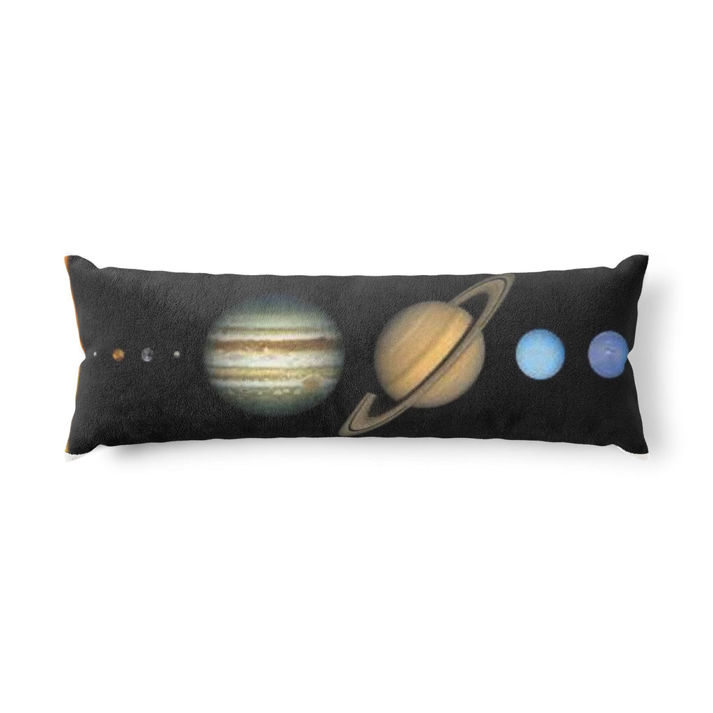 Solar System Planets Body Pillow | Space Planetary Lineup