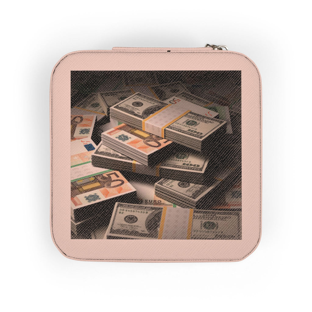 Stack of Cash Jewelry Travel Case | Compact Portable Organizer
