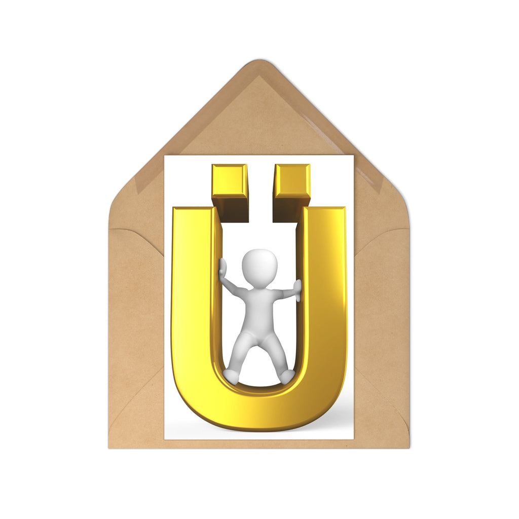 Letter Ü Postcards (7 pcs)