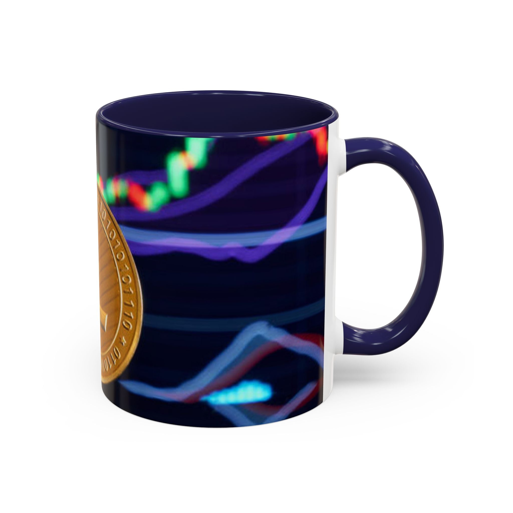 Litecoin Crypto Coin mug | Accent Coffee Mug