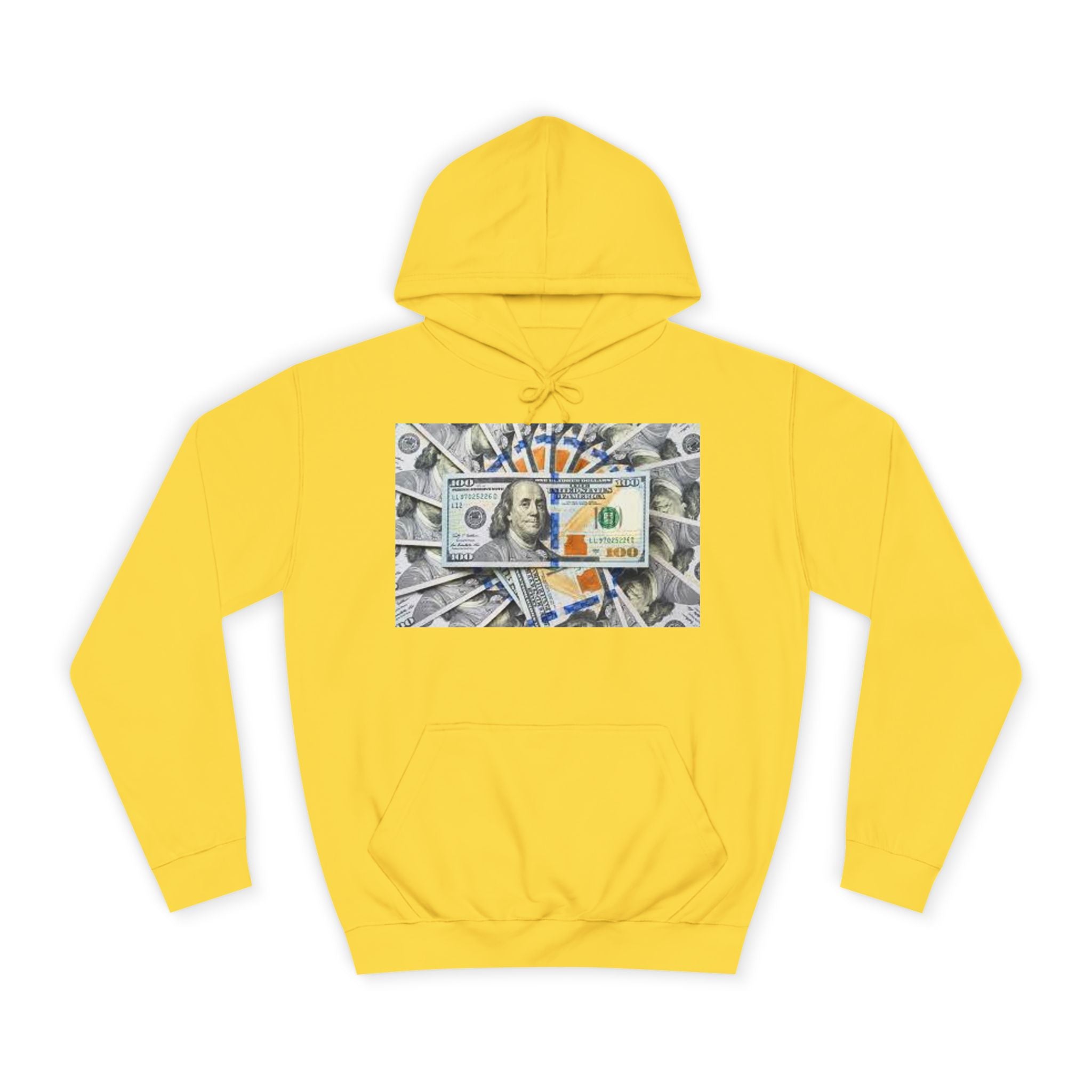 Hundred Dollar Bill Hoodie | Money Graphic Sweatshirt