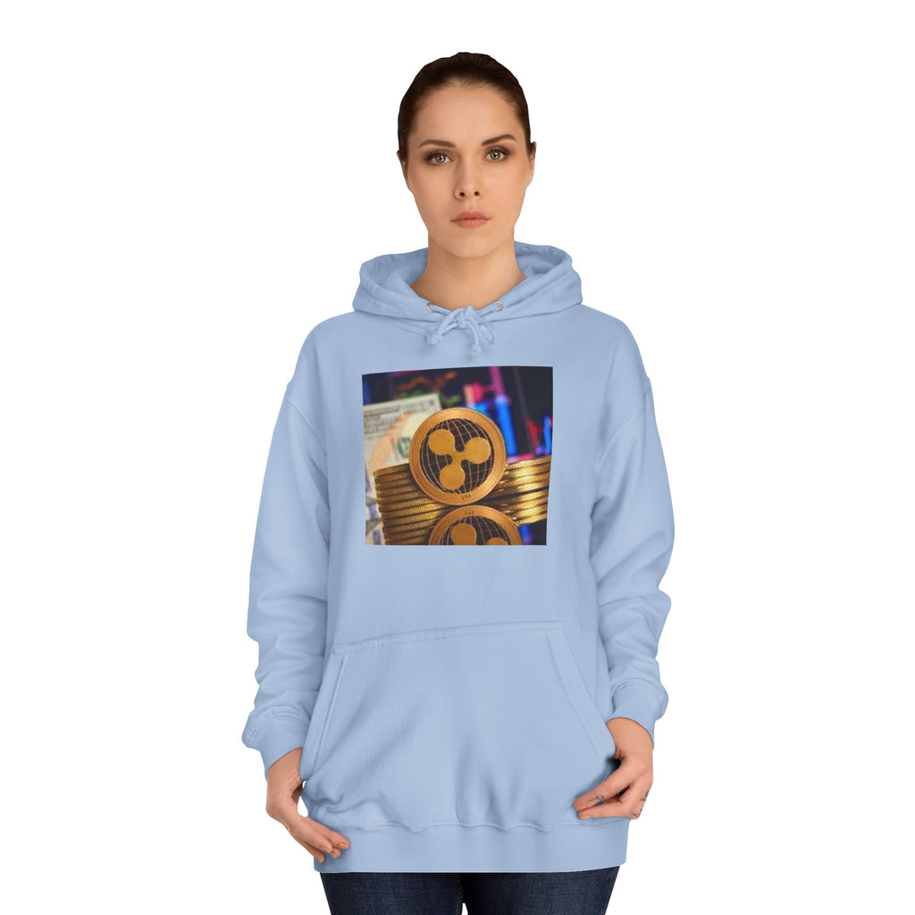 Ripple Cryptocurrency Hoodie | Ripple Coin Graphic, Crypto Stack, Blockchain Fashion