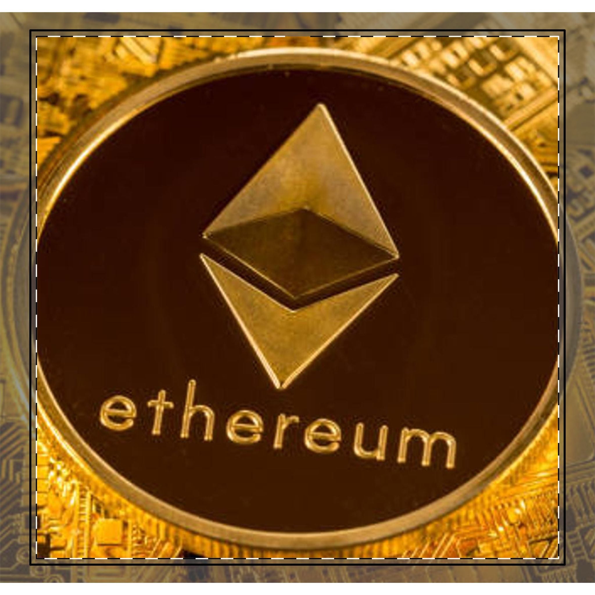 Woven-Style Coverlet | Ethereum Cryptocurrency