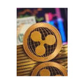 Ripple Crypto Coin Toddler Blanket | Cryptocurrency Logo, Gold Token Design