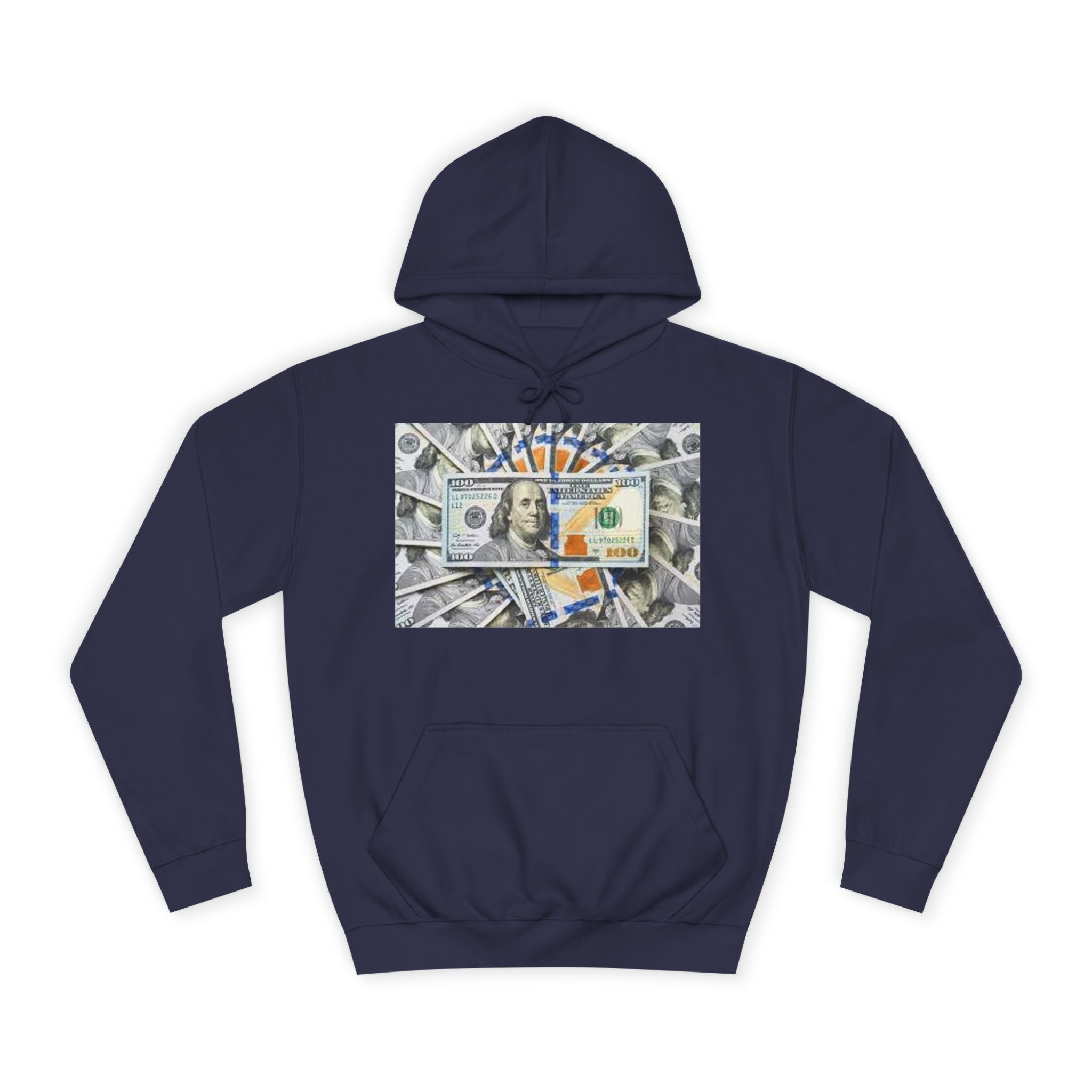Hundred Dollar Bill Hoodie | Money Graphic Sweatshirt