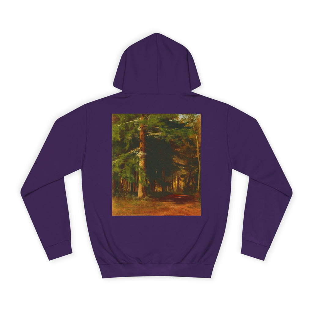 Forest Painting Hoodie | Vintage Woodland Trees Sweatshirt