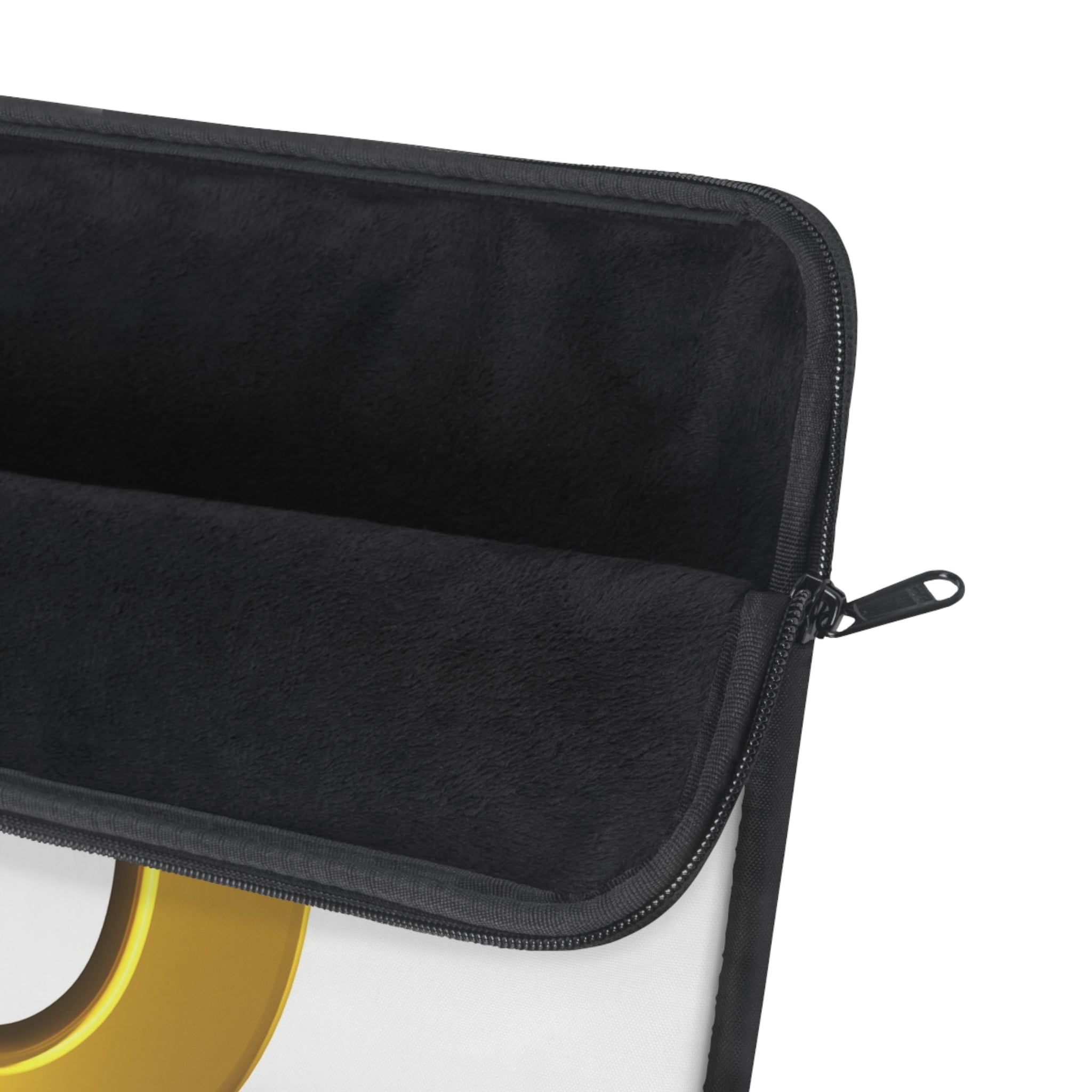 Gold Letter B Laptop Sleeve | Minimal Monogram Initial Case