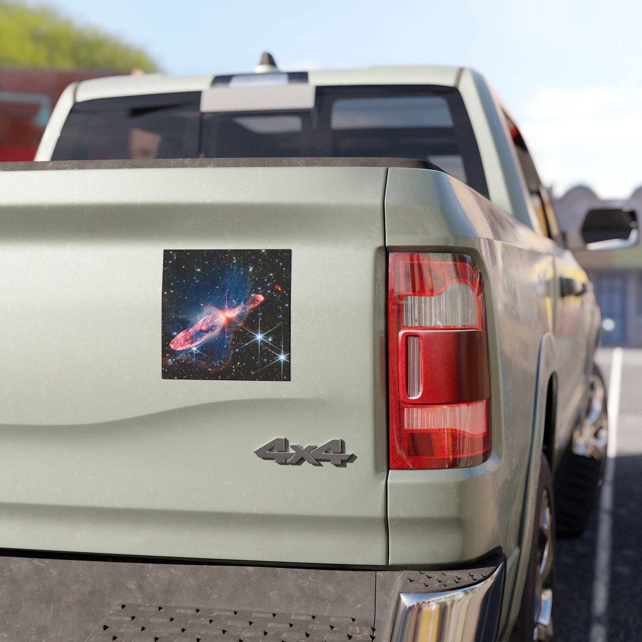 Space Nebula Galaxy Car Magnet | Cosmic Starfield Vehicle Decal