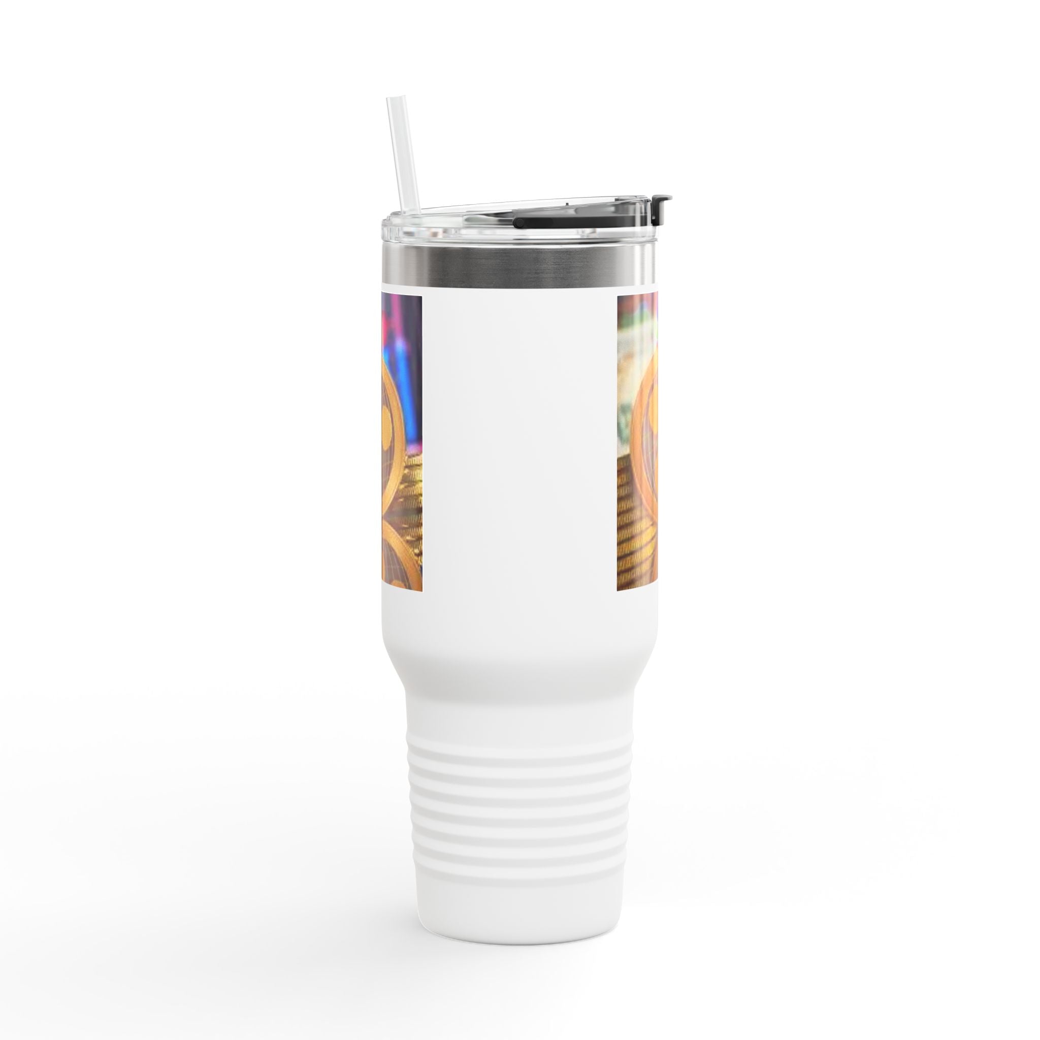 Mug de Voyage Isotherme Ripple Crypto Coin Stack | 40oz