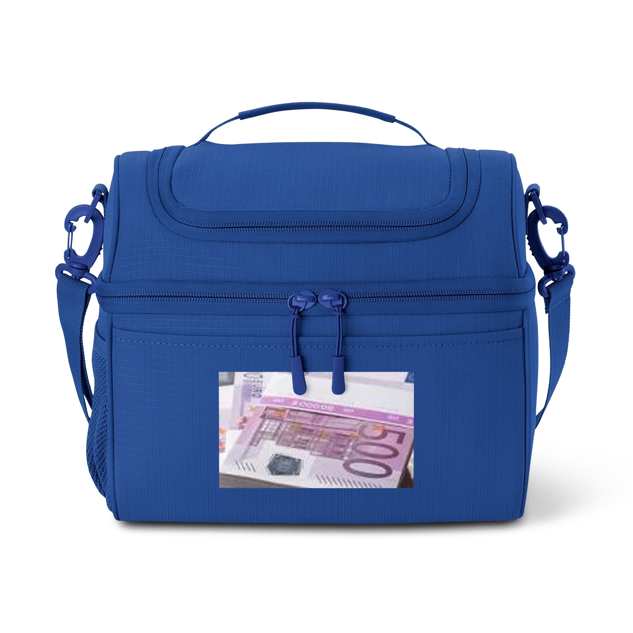 Sac isotherme billet de 500 euros | Sac à lunch imprimé argent, glacière à boissons isotherme