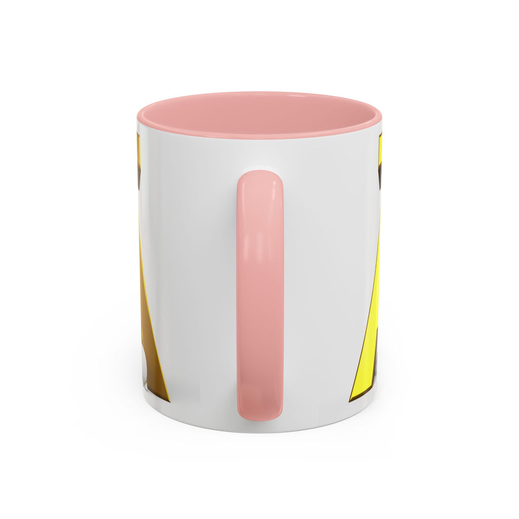 Gold 3D Letter Ä Accent Coffee Mug 11oz 15oz | Monogram Initial Ceramic Mug