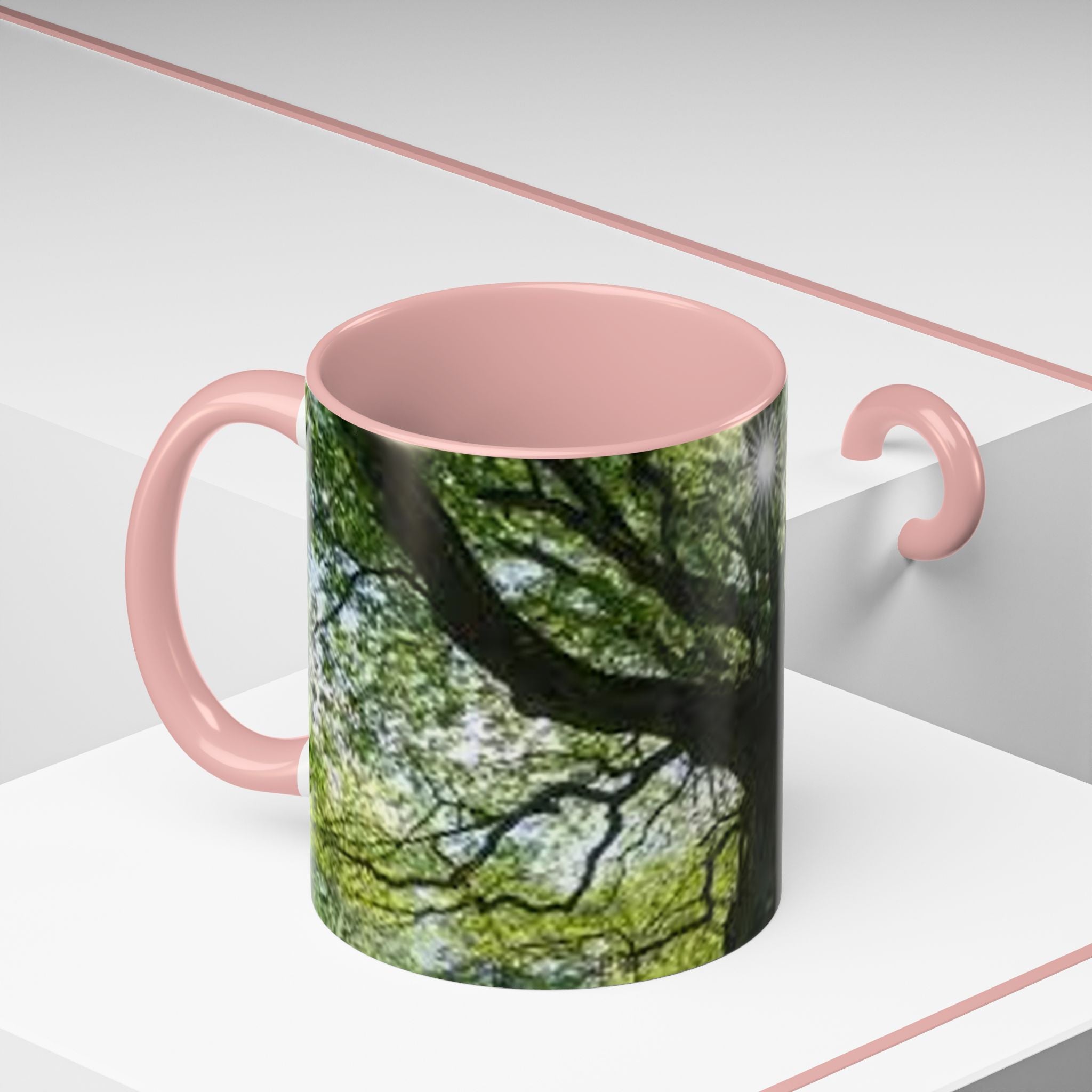 Sunlit Oak Tree Mug | Accent Coffee Mug 11oz 15oz