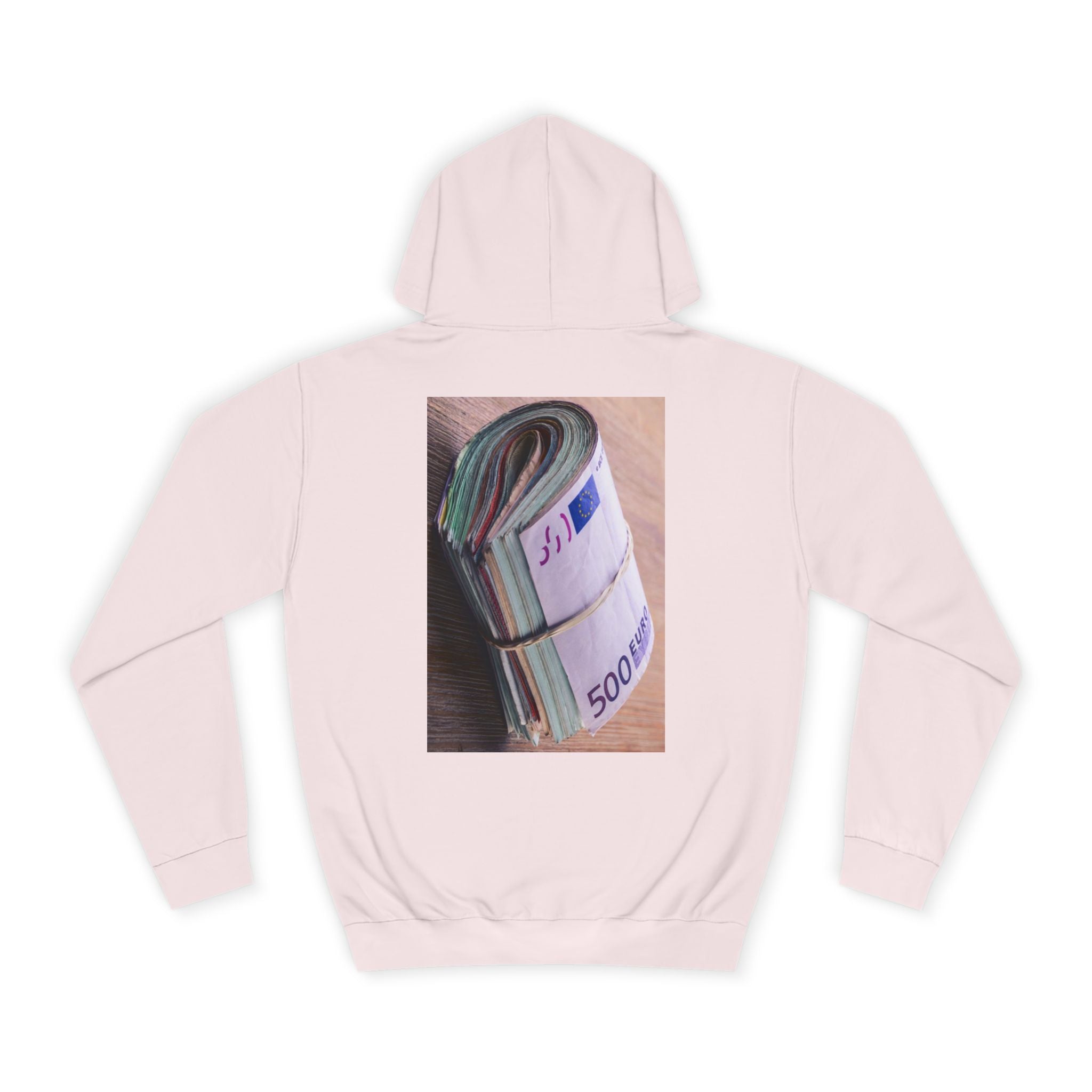 Rolled Currency Stack Hoodie | Money Print, Cash Bundle