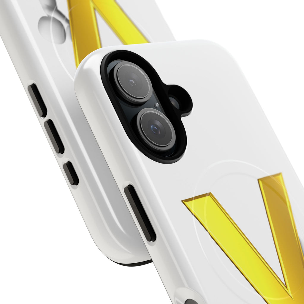 Gold Letter Y phone case | Tough Magnetic Cases