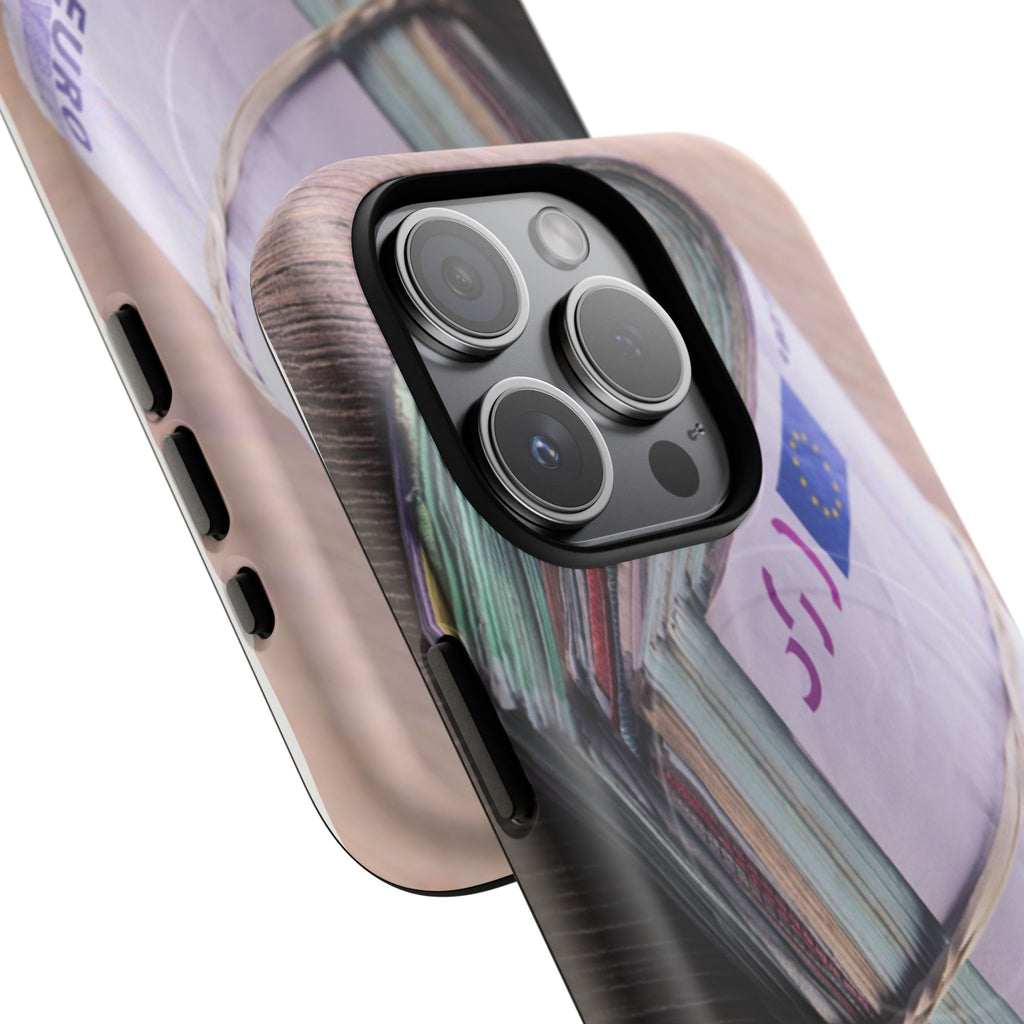 Stack of Euro Banknotes Phone Case | Money Roll iPhone Case, Cash Print
