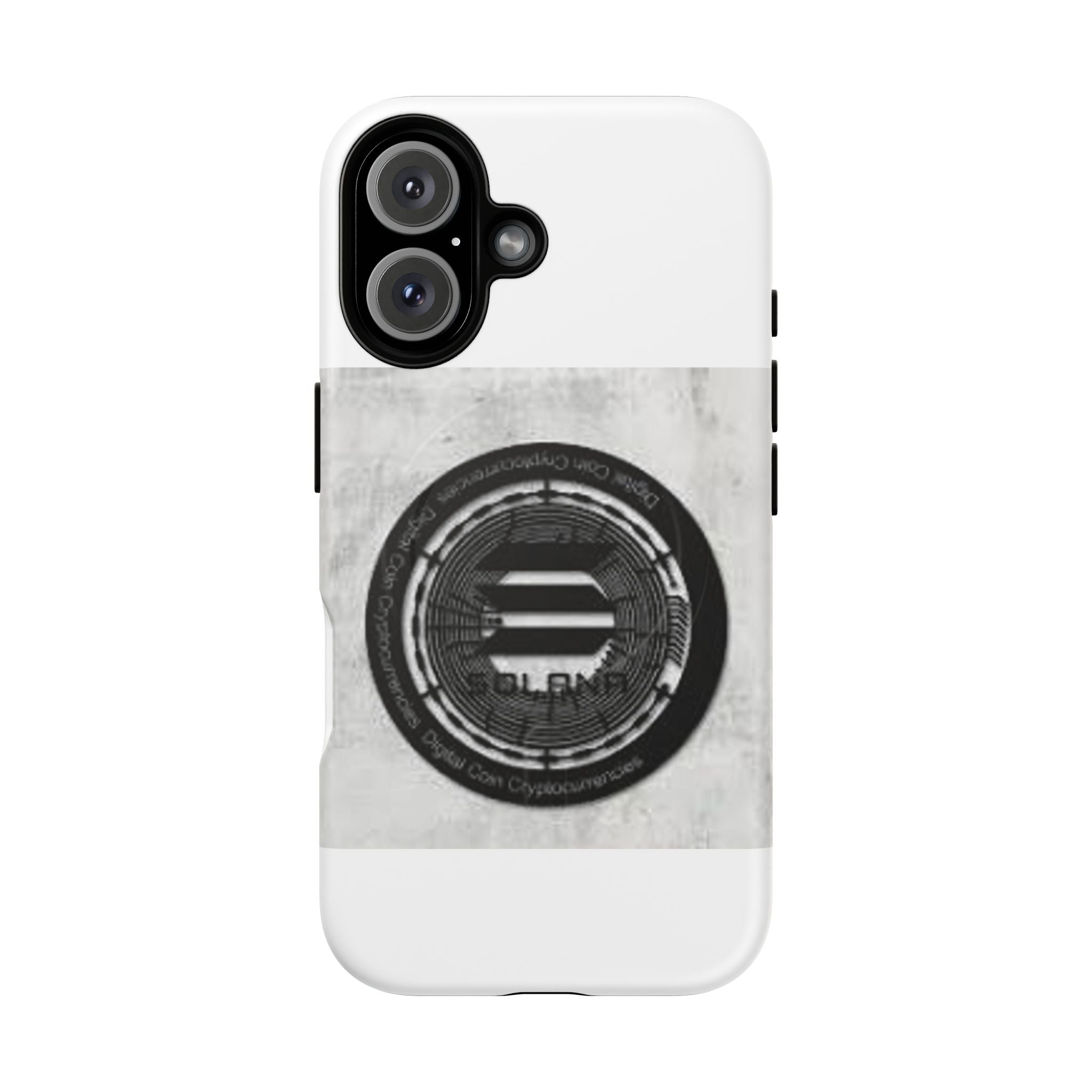 Coque de téléphone Solana Crypto Coin | Coque magnétique robuste