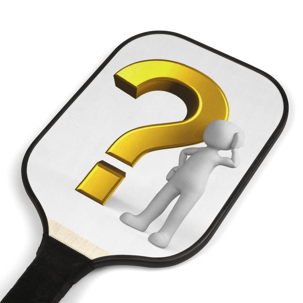 Question Mark Figure Pickleball Paddle Kit | Pickleball Kit, Paddle Set