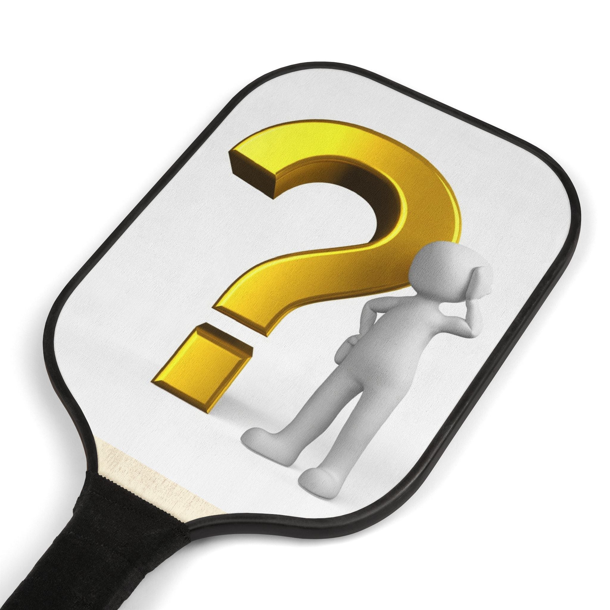 Question Mark Figure Pickleball Paddle Kit | Pickleball Kit, Paddle Set
