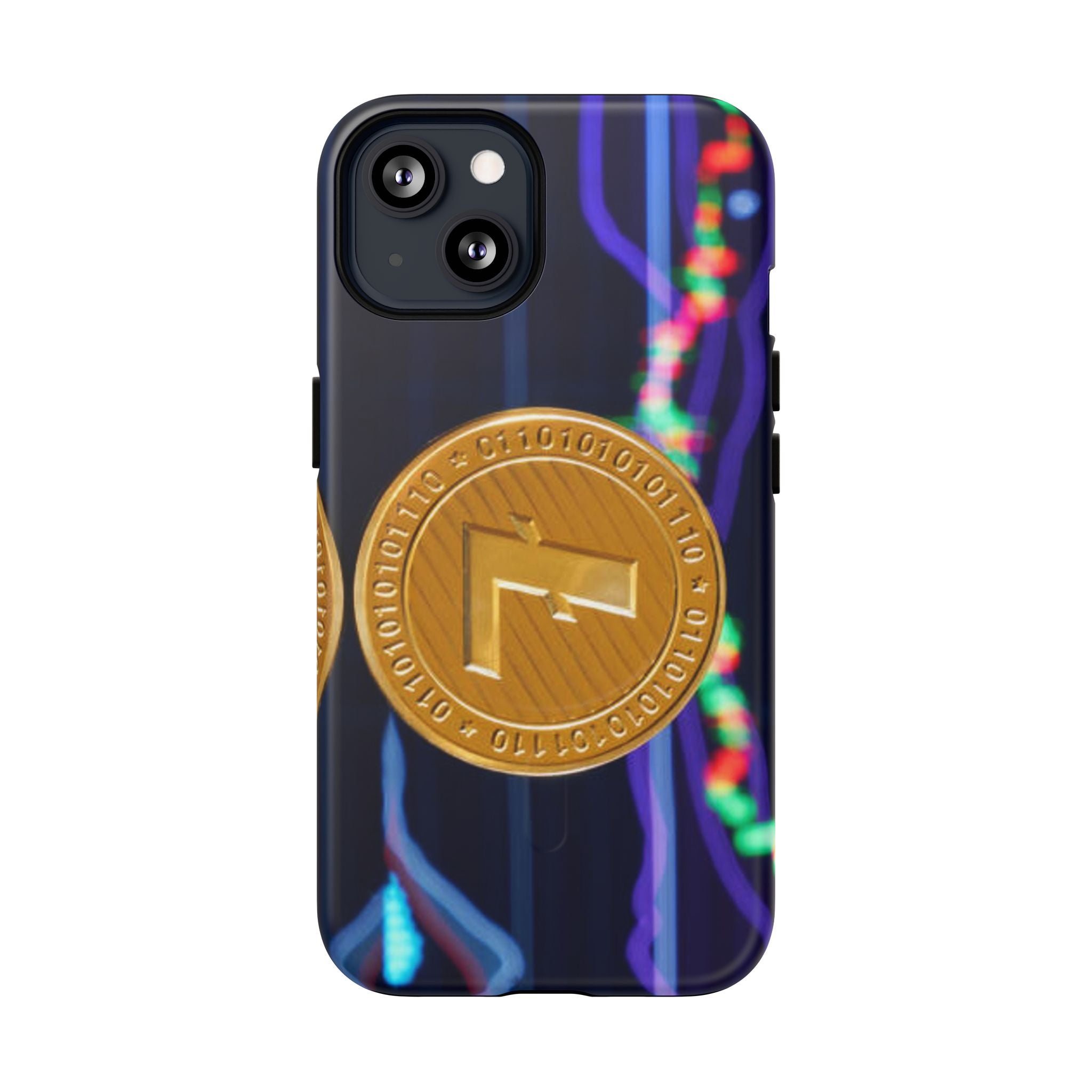 Coque de téléphone Litecoin Crypto Coin | Coque magnétique résistante, design Blockchain