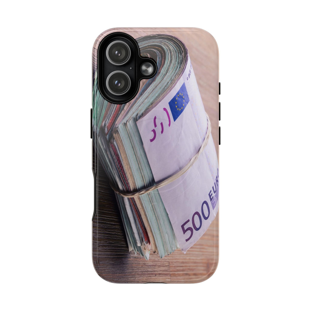Stack of Euro Banknotes Phone Case | Money Roll iPhone Case, Cash Print