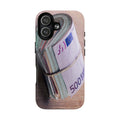 Stack of Euro Banknotes Phone Case | Money Roll iPhone Case, Cash Print