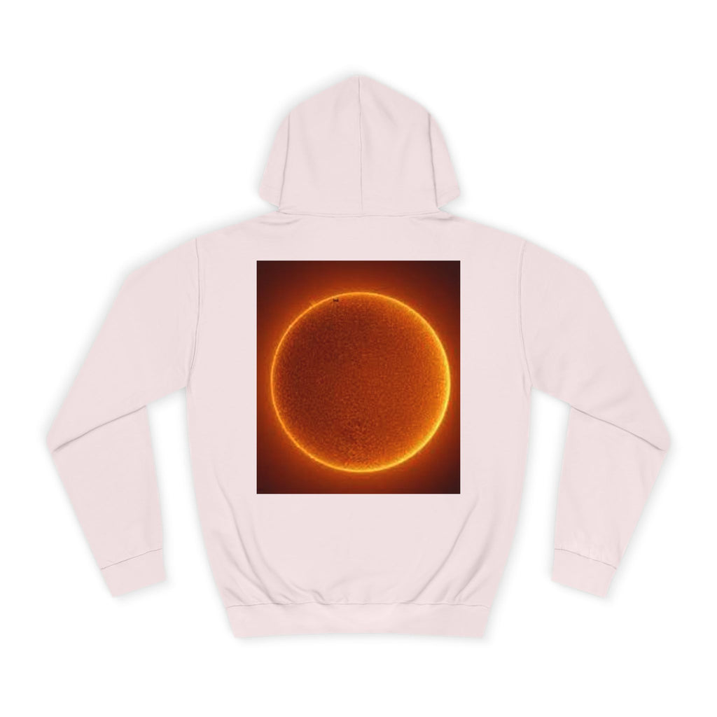 Fiery Solar Ring Hoodie | Sun Eclipse Graphic, Space Astronomy Sweatshirt