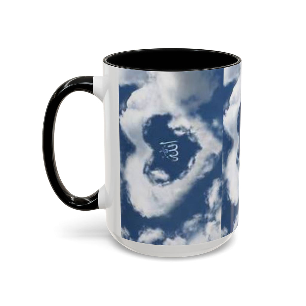 Allah Cloud Heart Mug | Accent Coffee Mug 11oz 15oz
