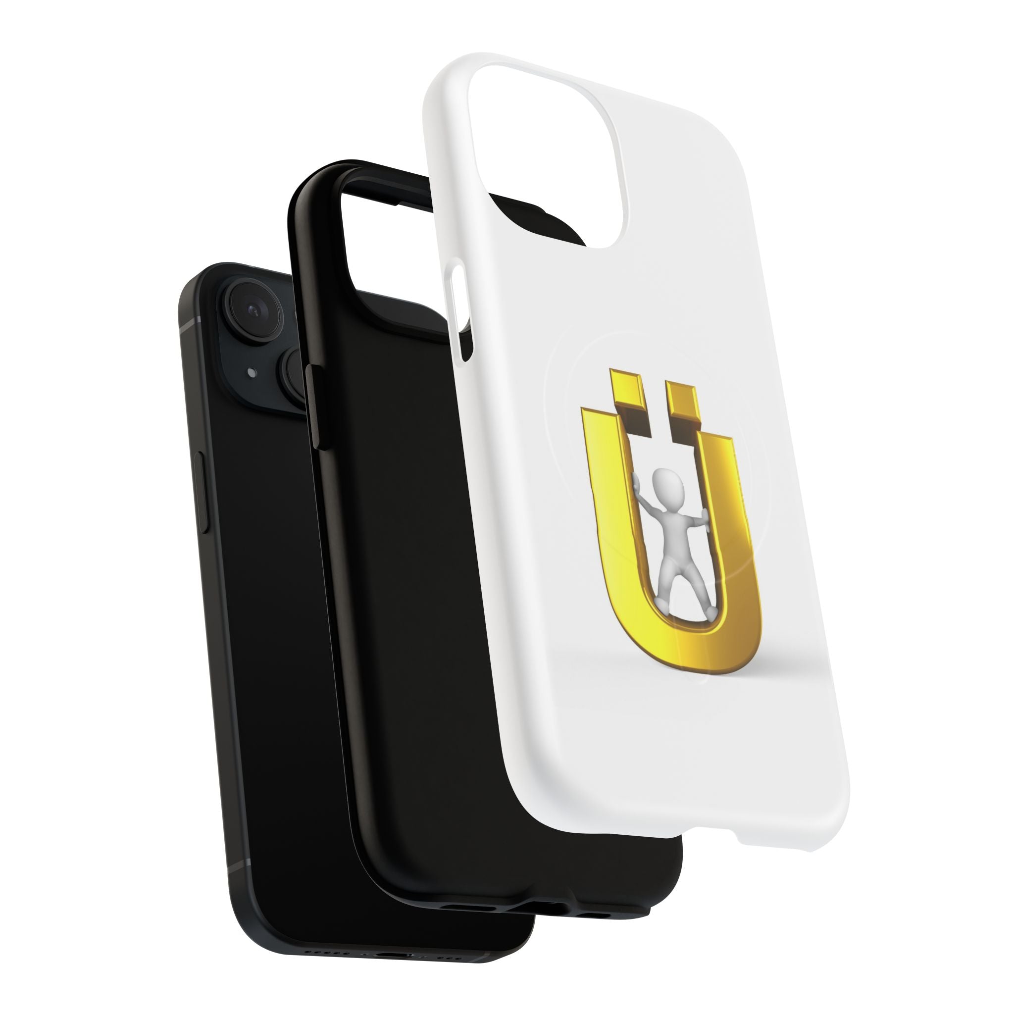 Gold Letter Ü Logo phone case | Tough Magnetic Case