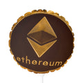 Ethereum Logo Balloon 11" Round Foil | Cryptocurrency Party Decor