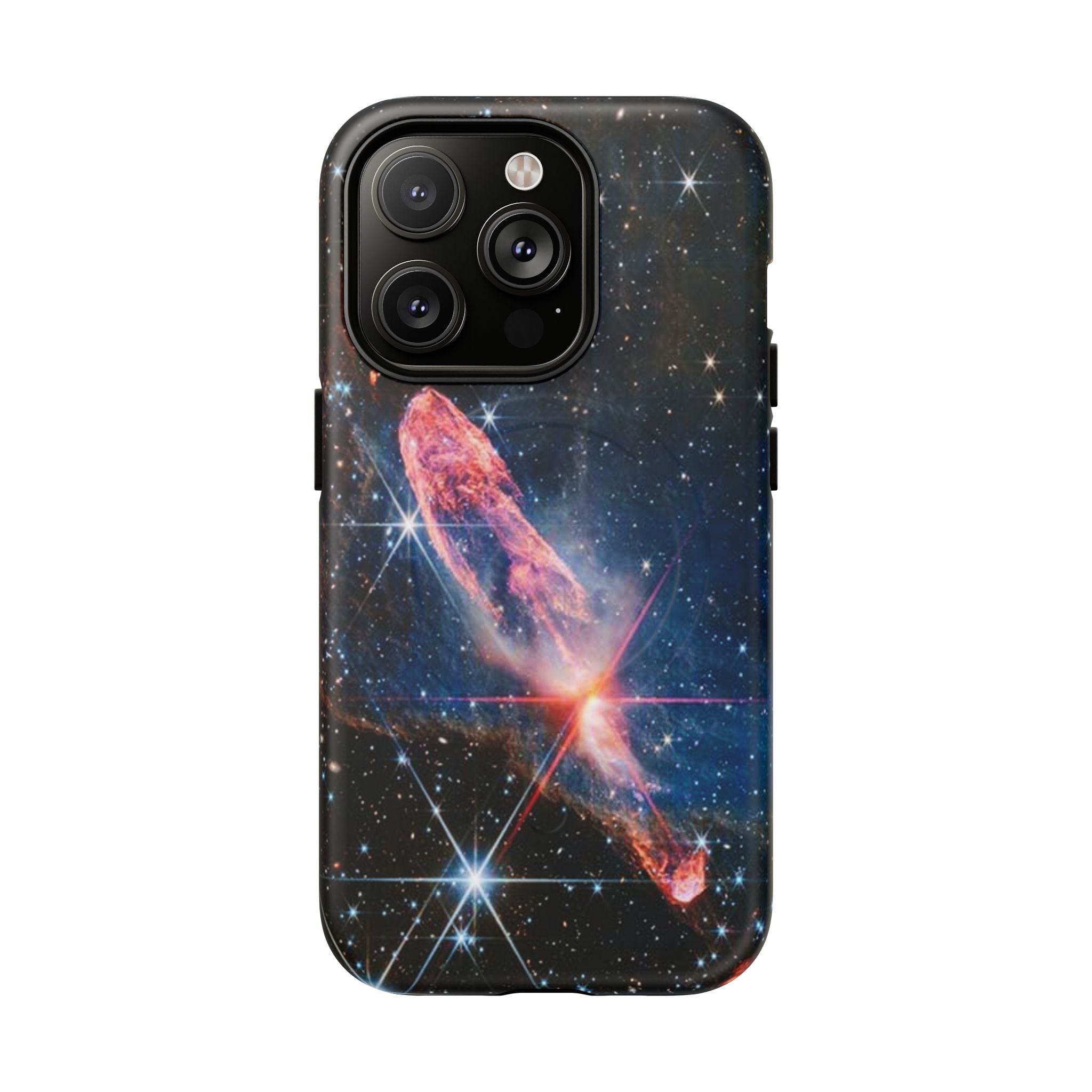 Coque de téléphone Nébuleuse Cosmique | Coque magnétique robuste, motif Galaxie spatiale