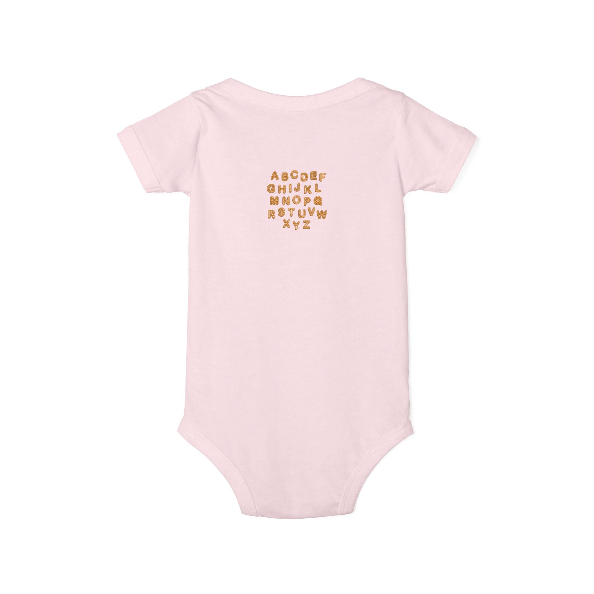 Handwritten Alphabet Infant Onesie | Baby Bodysuit