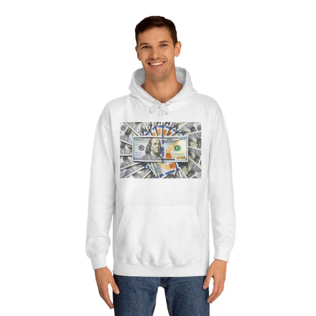 Hundred Dollar Bill Hoodie | Money Graphic Sweatshirt