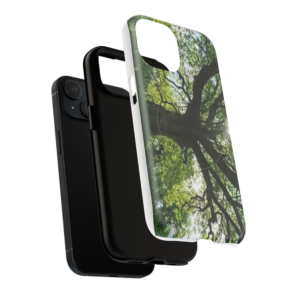 Sunlit Oak Tree Phone Case | Tough Magnetic Case