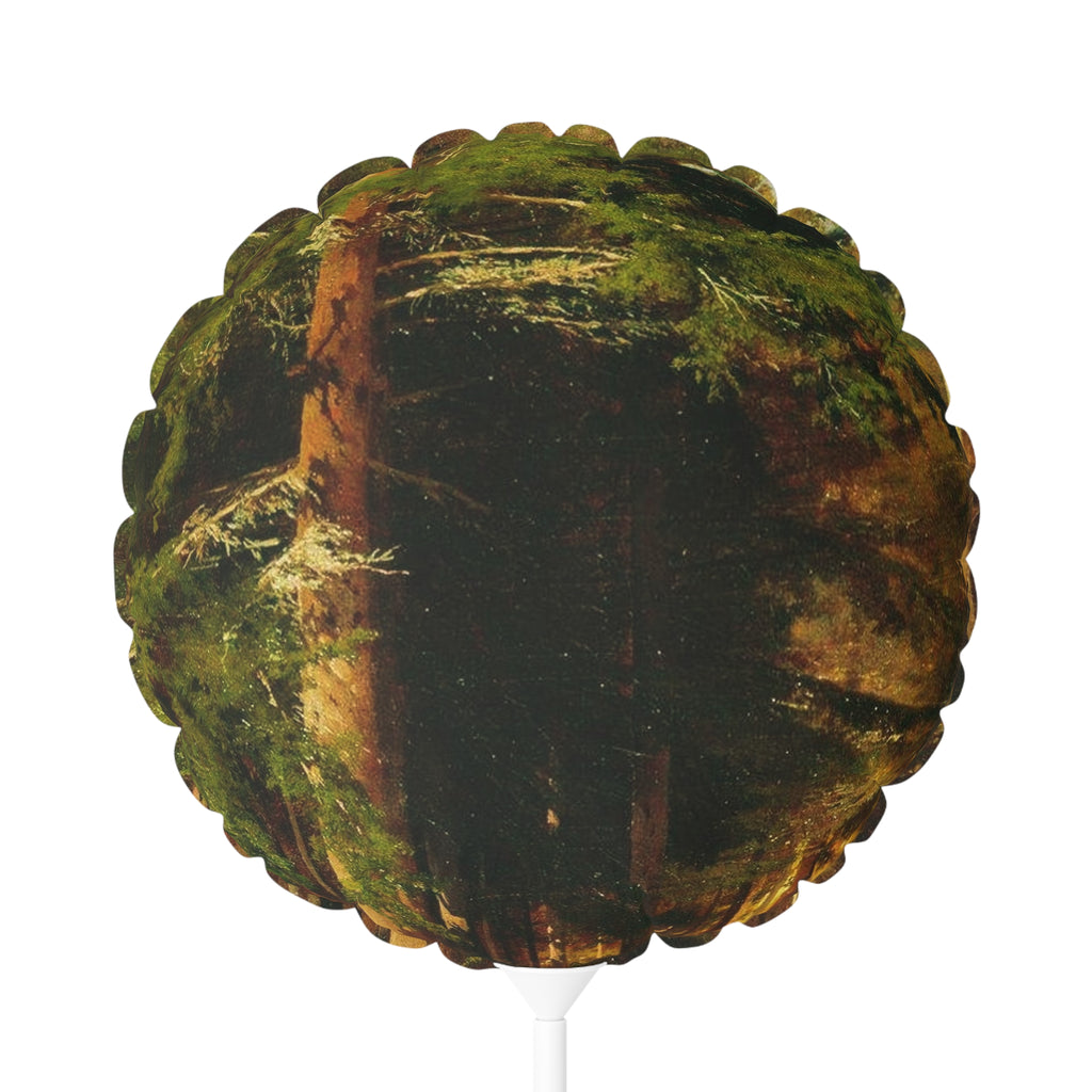 Forest Path Balloon Round Balloon