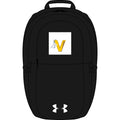 Yellow V Logo Backpack | Embroidered Sport Backpack