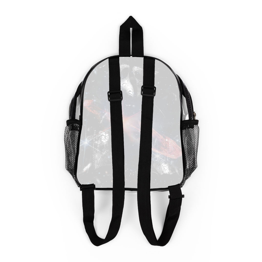 Galaxy Nebula Clear Stadium Backpack | Space Print Clear Backpack