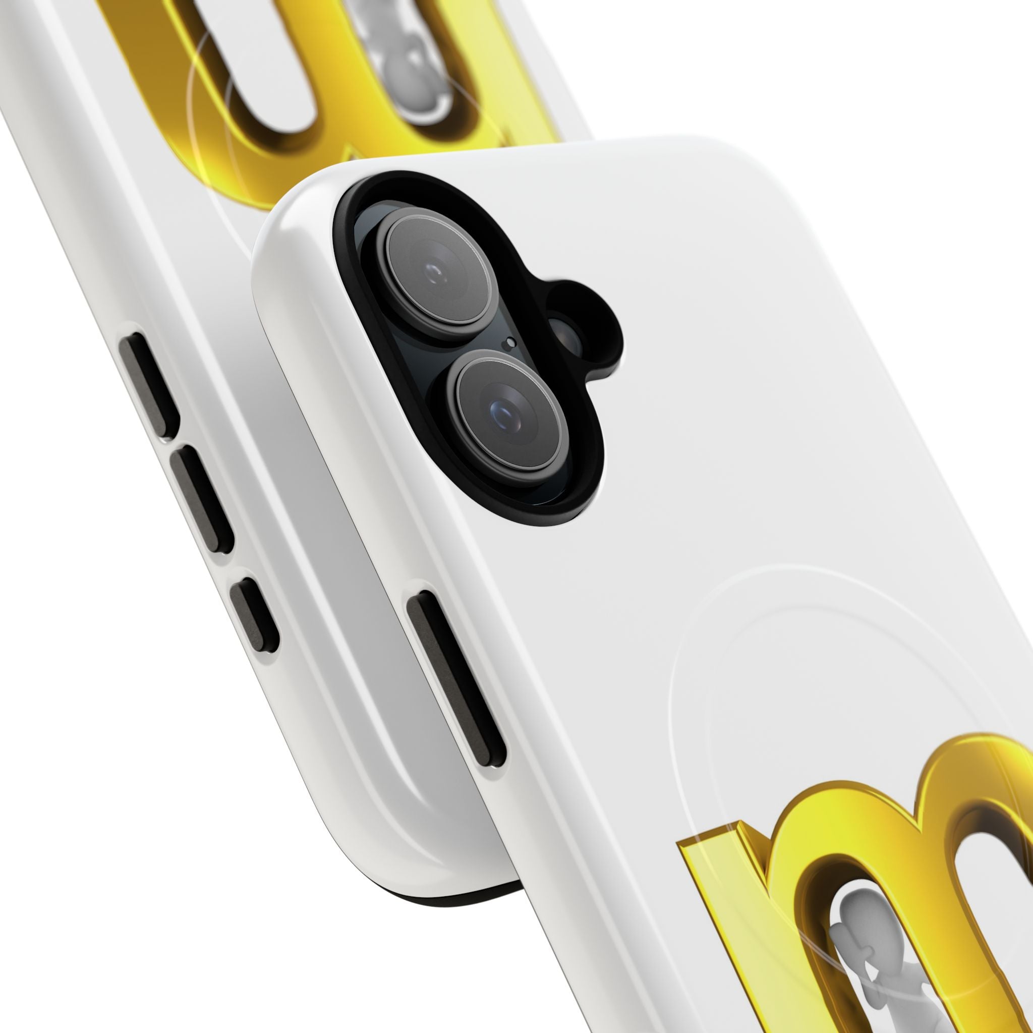 Gold Letter M phone case | Magnetic Tough Case, Monogram Initial