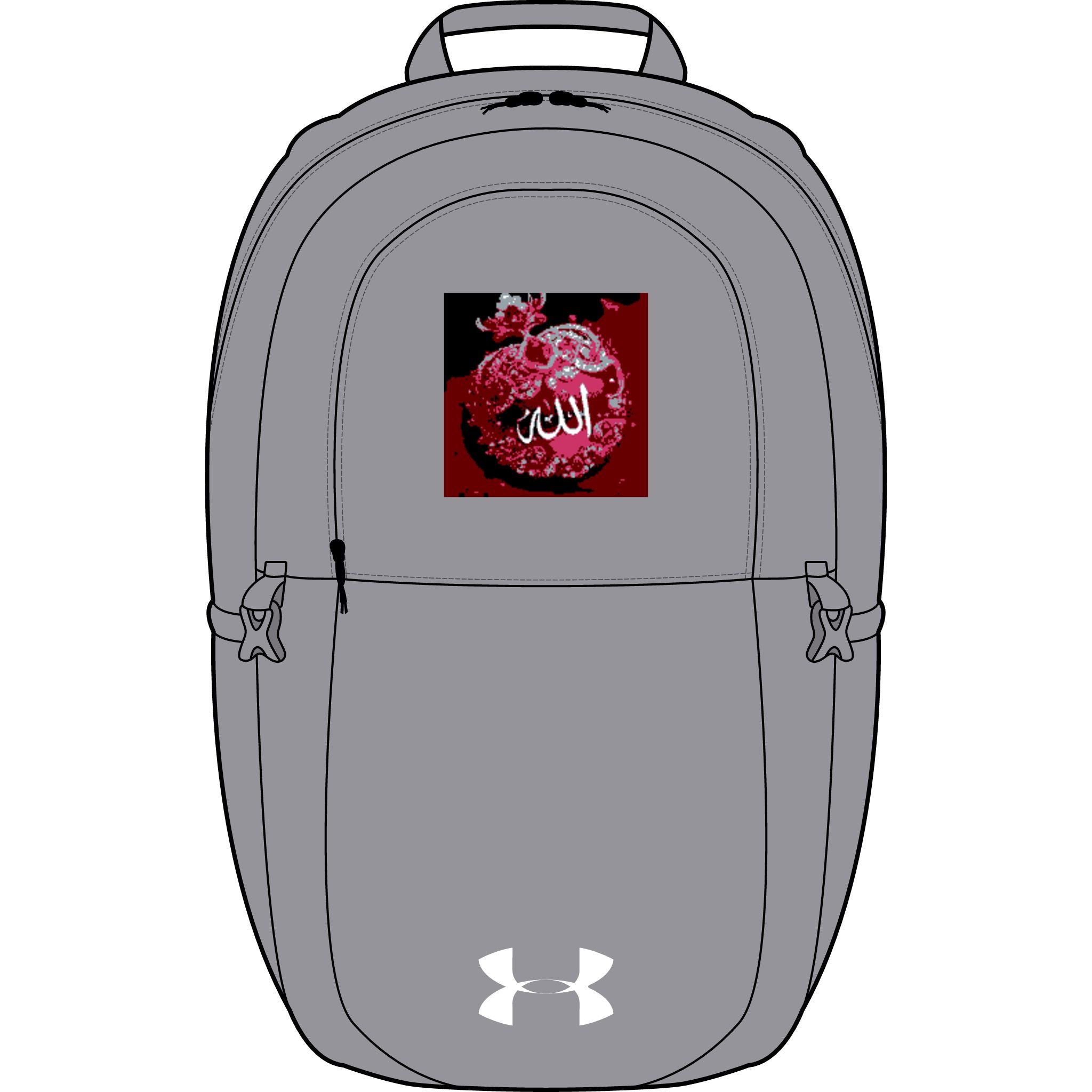 Sac à dos de calligraphie Allah | Under Armour brodé