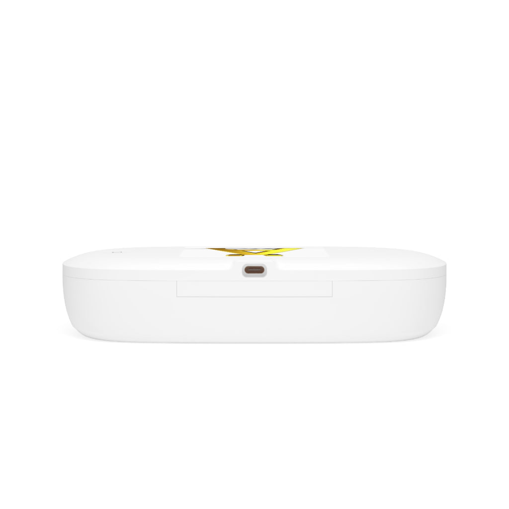 Gold Letter Ä Icon UV Phone Sanitizer and Wireless Charging Pad