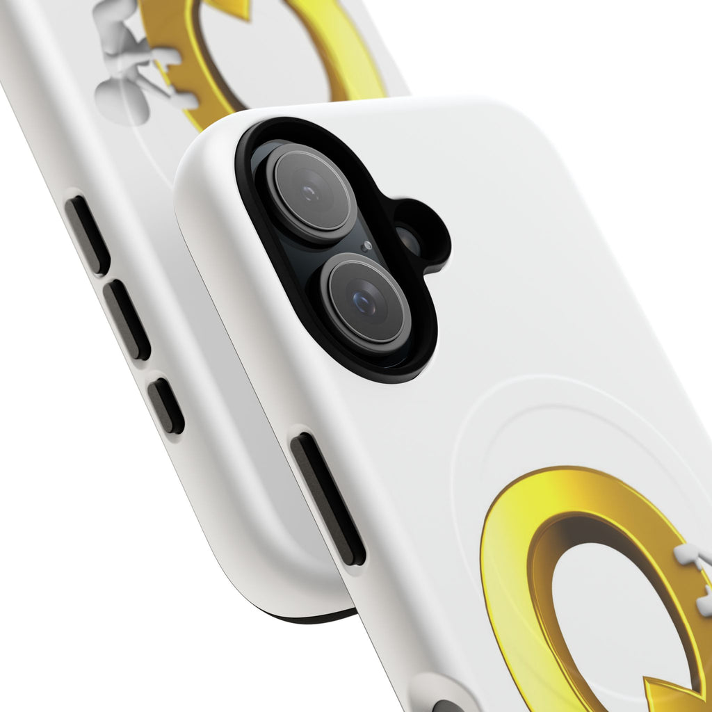 Gold Letter Q design phone case | Magnetic Tough Case