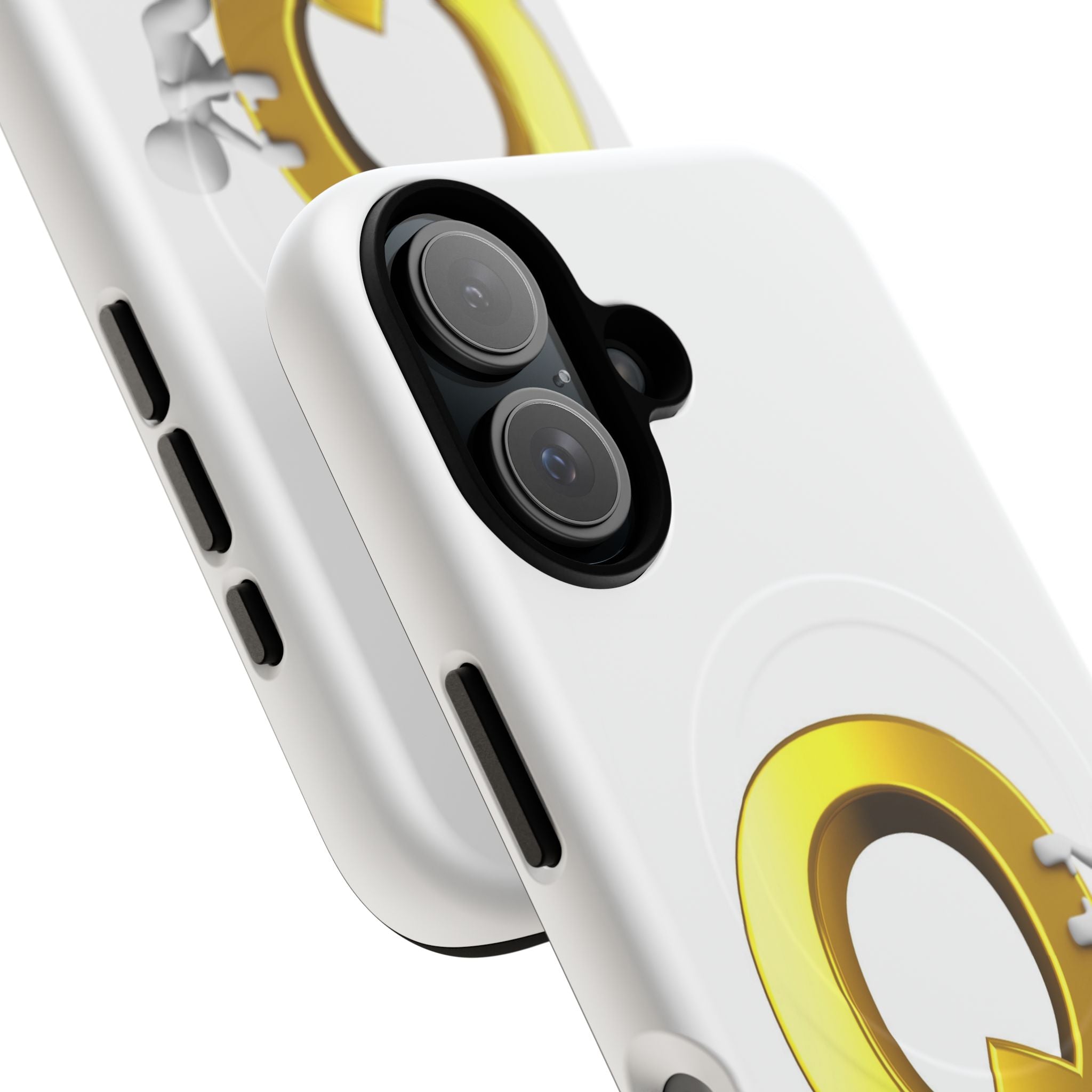 Gold Letter Q design phone case | Magnetic Tough Case